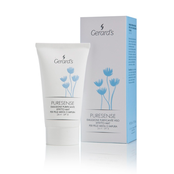 EMULSIÓN PURIFICANTE ROSTRO EFECTO MATE PARA PIELES MIXTAS O GRASAS 24H - SPF 8